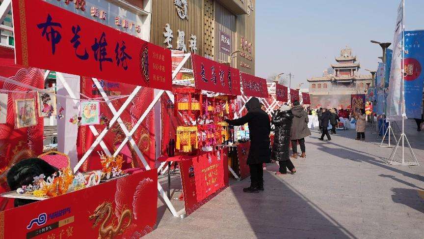 宁夏：2024年银川市新春文化大集暨兴庆区“双节”文旅消费季活动启动(图3)