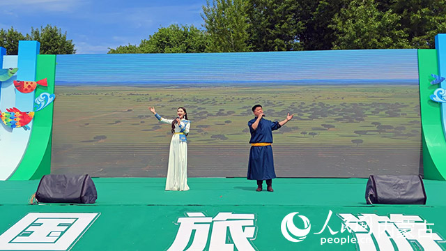 2024年“5·19中国旅游日”内蒙古自治区主会场活动在兴安盟科右前旗察尔森镇启动(图2)