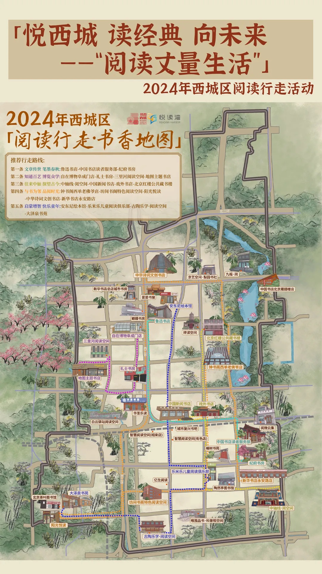 “悦西城 读经典 向未来”——“阅读丈量生活”2024年西城区阅读行走活动启动(图2) “悦西城 读经典 向未来”——“阅读丈量生活”2024年西城区阅读行走活动启动(图2)