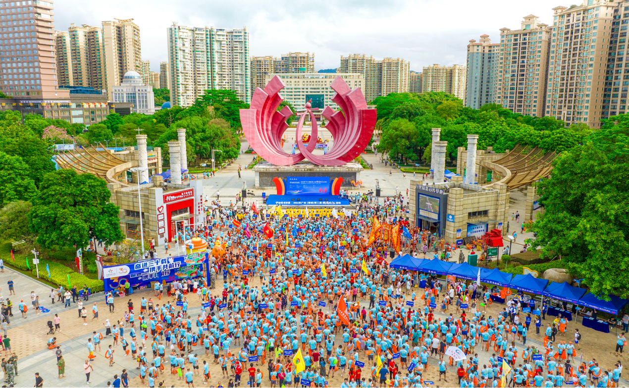 2024年广东（清城）第二届横渡北江活动圆满举行(图2)